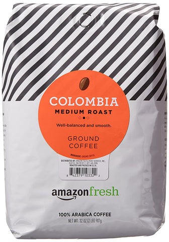 Colombia Ground Coffee, Medium Roast
